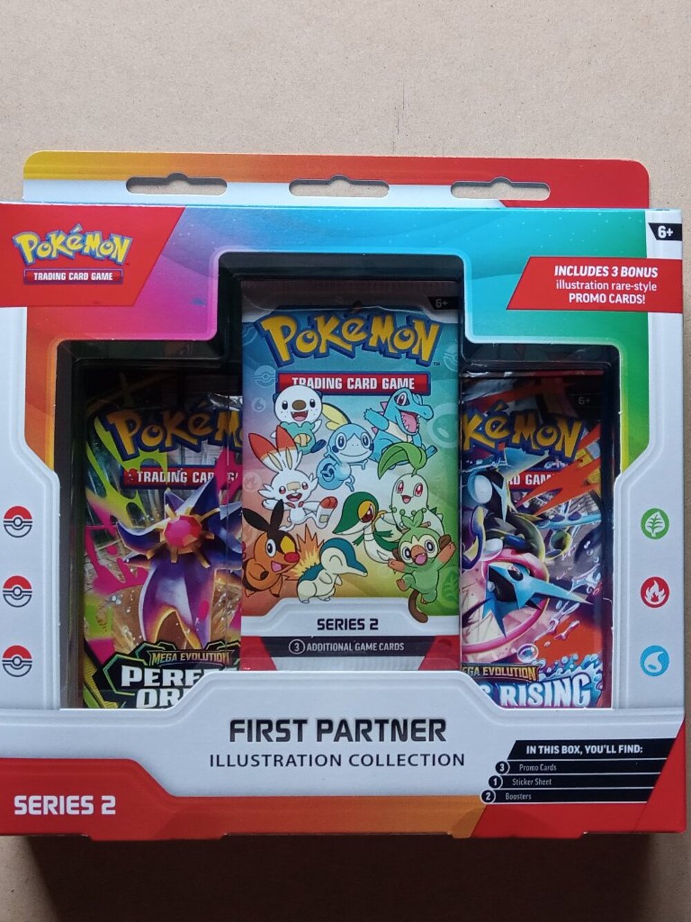 Sealed Pokemon First Partner Series 2 Cards